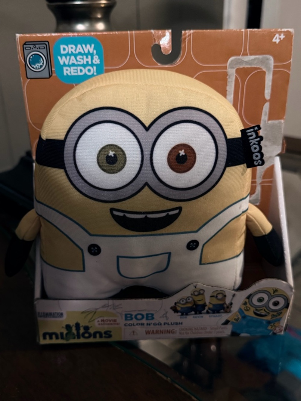 Bob Color N' Go Plush Toy - Yellow